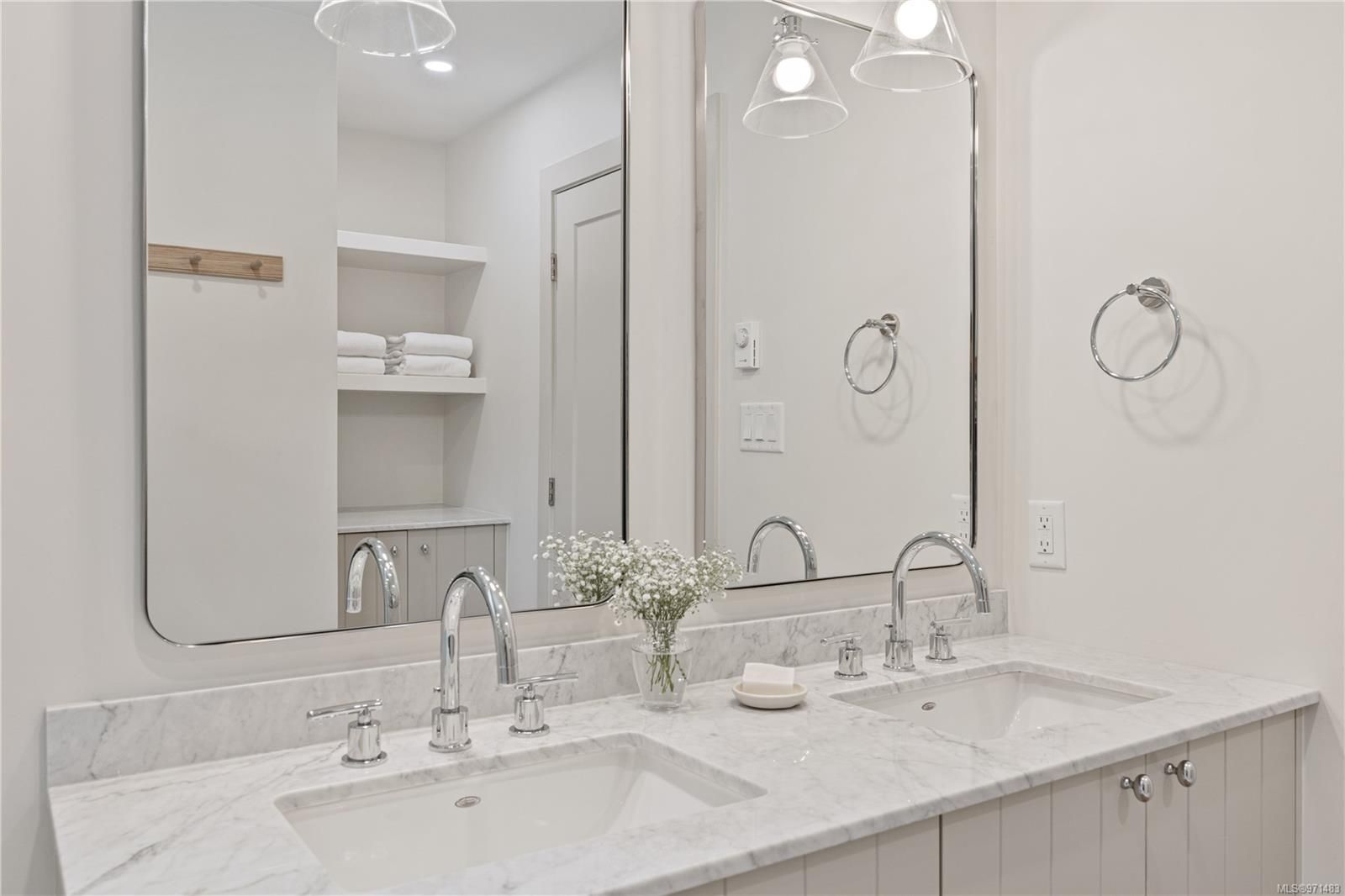 Bathroom renovation by Leo Martin Company